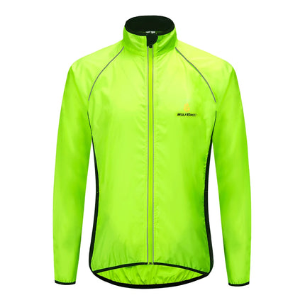 Men’s Reflective Cycling Windbreaker Jacket