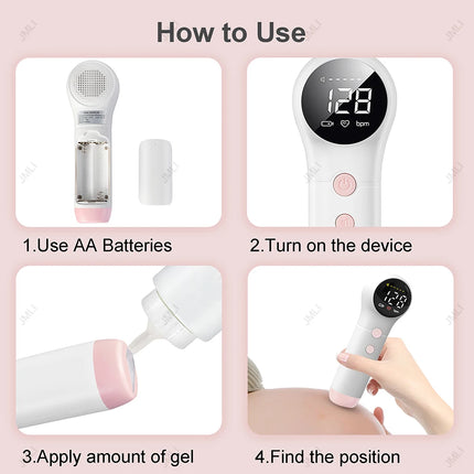 Portable Fetal Doppler Monitor