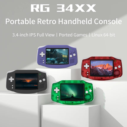 3.4-Inch Handheld Game Console