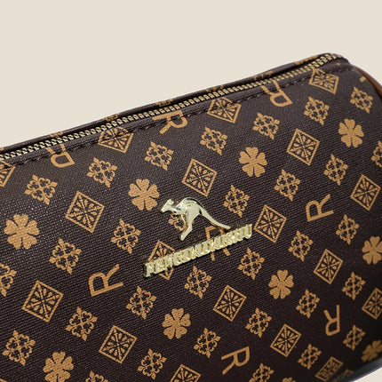 Alphabet Print Shoulder Bag