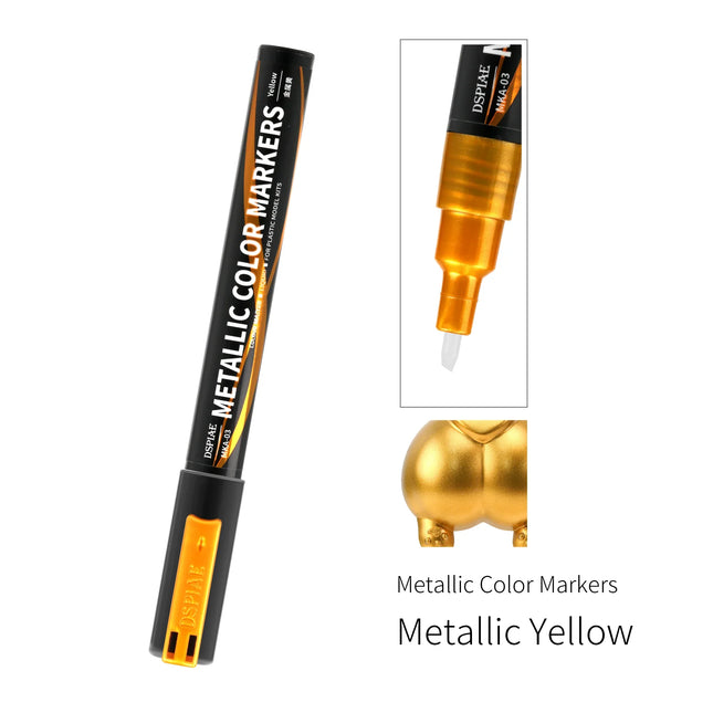 12-Piece Metallic Marker Pen Set