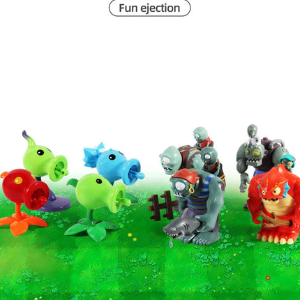 Zombie Game Character Toy Set