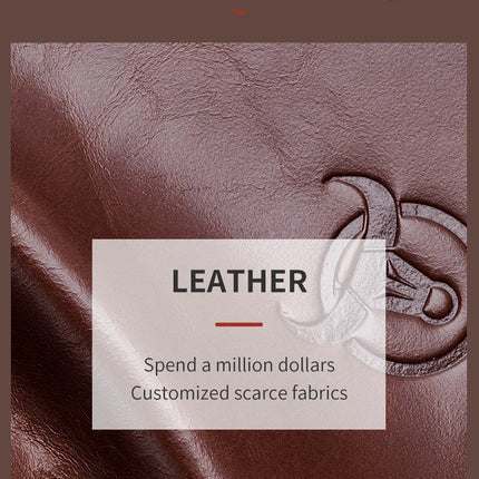 Genuine Leather Bifold Wallet