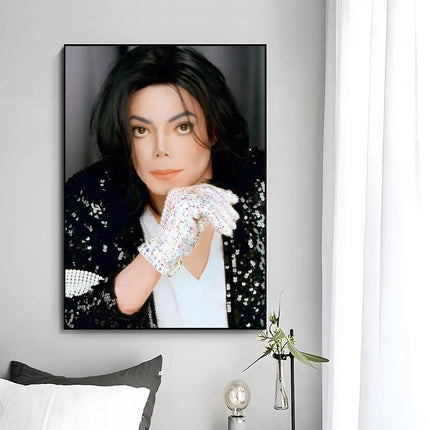 Iconic Pop Singer Wall Art Poster