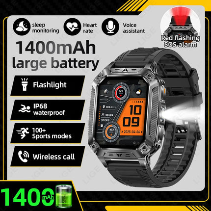 Smartwatch with Flashlight
