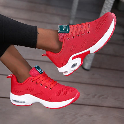Women's Breathable Platform Sneakers