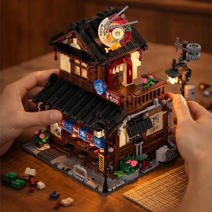 Japanese Ramen Shop Building Block Set