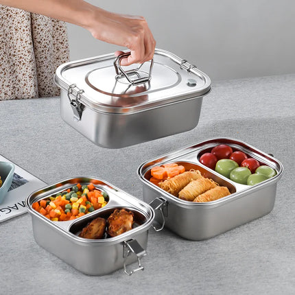 Double Layer Stainless Steel Lunch Box