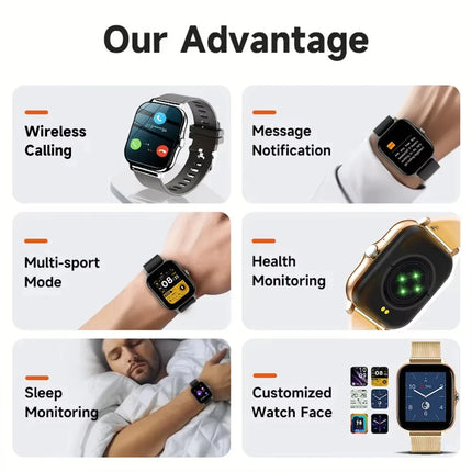 Full Touch Sports Smartwatch