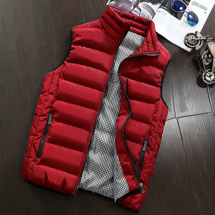 Men’s Warm Windproof Padded Vest