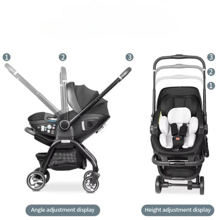 Portable 3-in-1 Baby Travel System