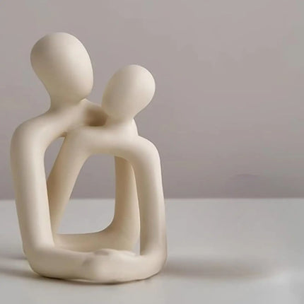 Loving Couple Resin Figurine