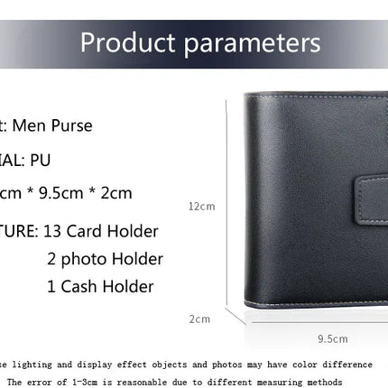 Luxury Short Zipper Wallet