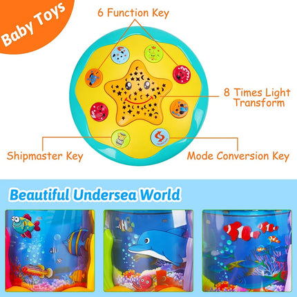 Baby Ocean Light Projector Musical Toy