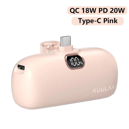 Mini 5000mAh Fast Charging Power Bank