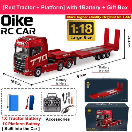 4WD RC Semi Trailer Truck