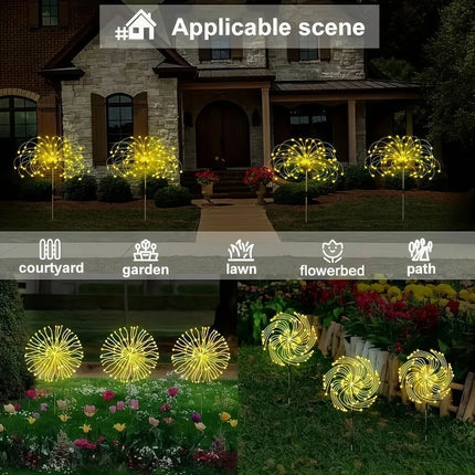 Solar Firework Garden Lights