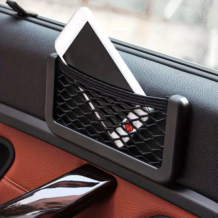 Car Storage Mesh Pockets