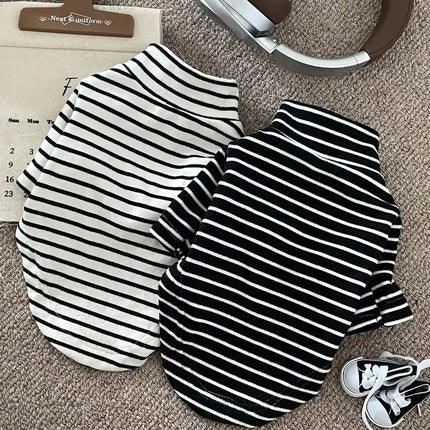 Striped Thermal Dog Sweater