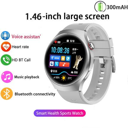 NNEOBA Health Tracker Smart Watch Silver