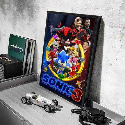 Sonic Anime Wall Poster