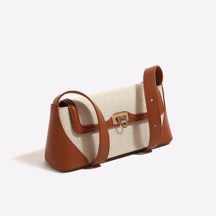 Color Block Underarm Bag