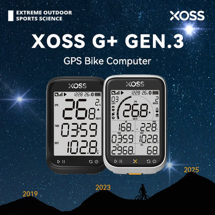 GPS Bike Computer with 2.8-Inch Screen
