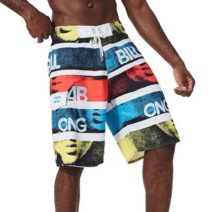 Men's Printed Beach Shorts