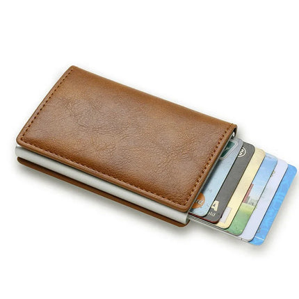 Carbon Fiber RFID Trifold Wallet