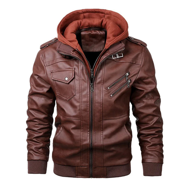 Men's PU Leather Jacket