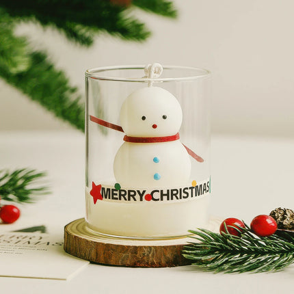 Christmas Scented Glass Candle
