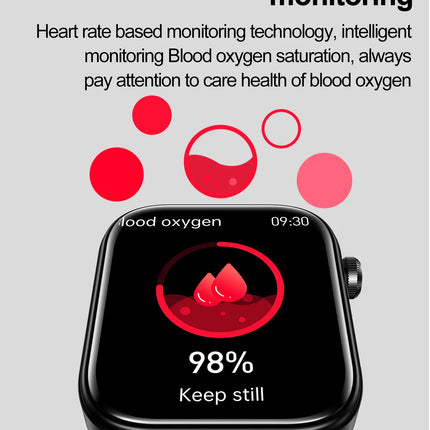 NNEOBA Medical Grade Smart Watch Black