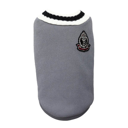 Solid Winter Pet Sweater
