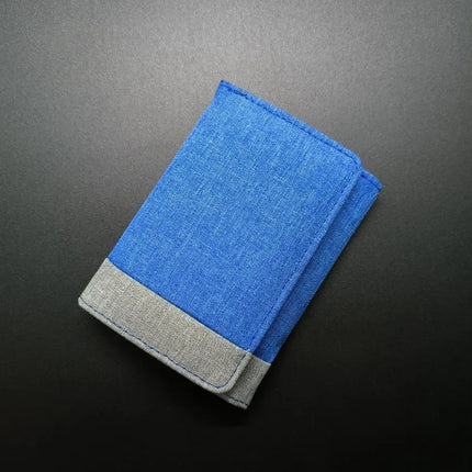 Canvas Trifold Wallet