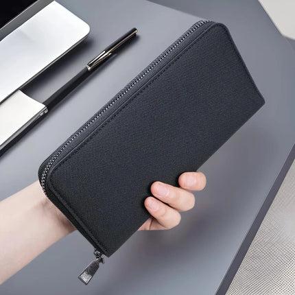 Long Canvas Wallet
