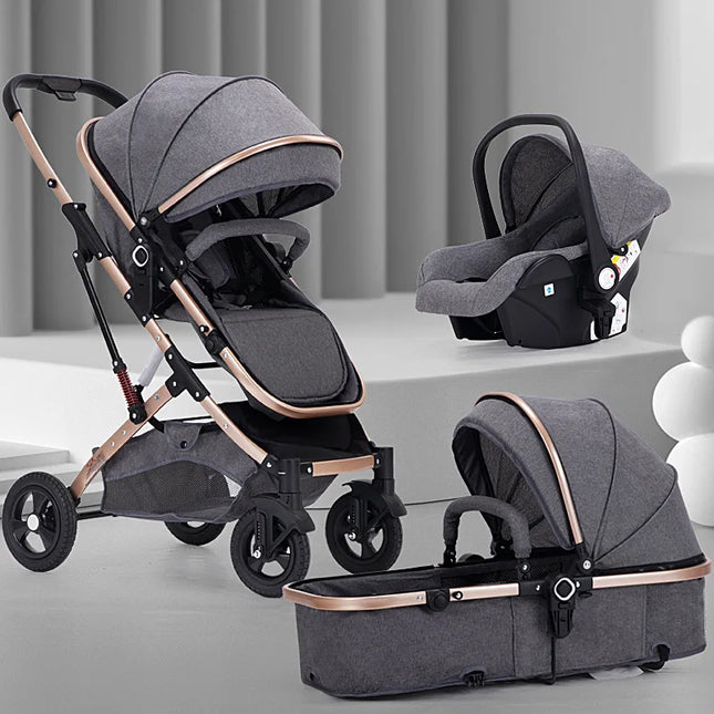 3-in-1 Baby Travel System with Base