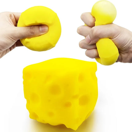 Cheese Squeeze Fidget Toy