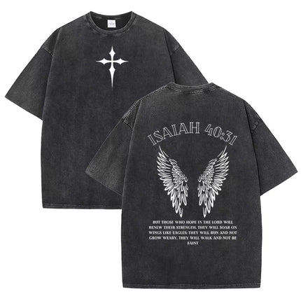 Isaiah 40:31 Christian Graphic T-Shirt