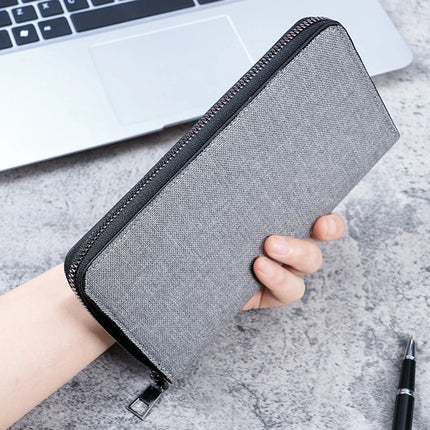 Long Canvas Wallet
