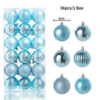 36pcs Light Blue / 3cm