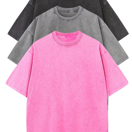 Men’s 100% Cotton Loose-Fit T-Shirts