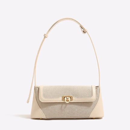 Color Block Underarm Bag