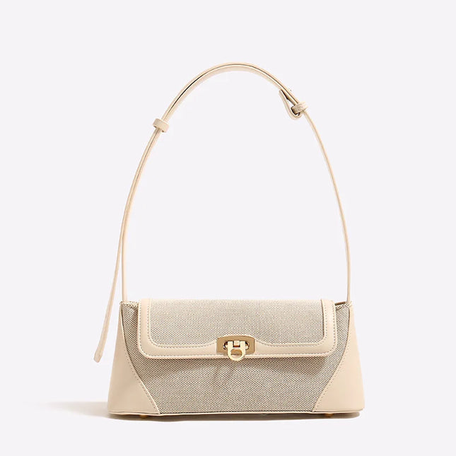 Color Block Underarm Bag