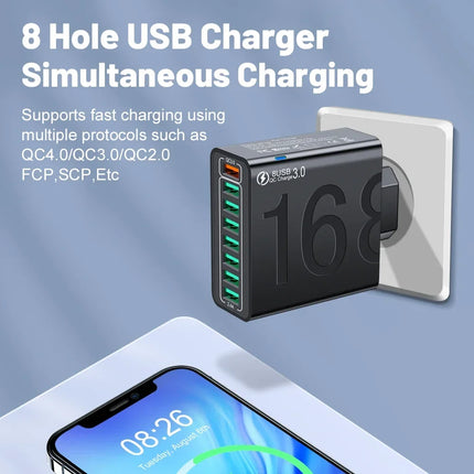 150W 8-Port Fast Charger
