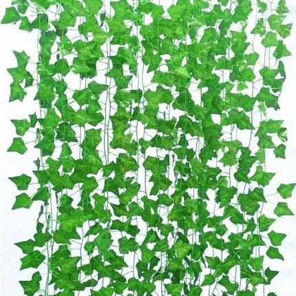 Artificial Green Ivy Leaf Hanging Garland