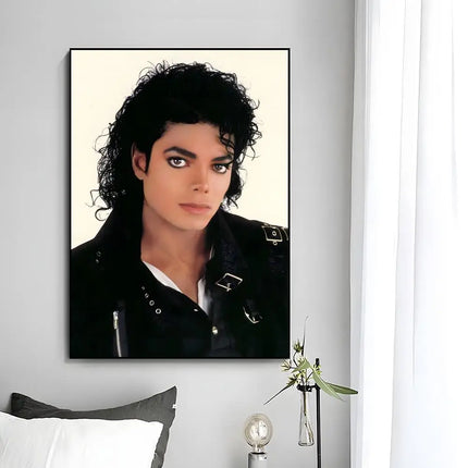 Iconic Pop Singer Wall Art Poster