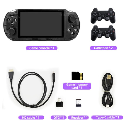 4.5-Inch Retro Handheld Game Console