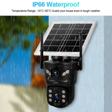 6MP 4G Solar Security Camera