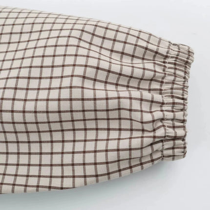 Women's Plaid Hooded Jacket