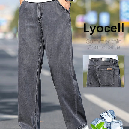 Men’s Lightweight Wide-Leg Jeans